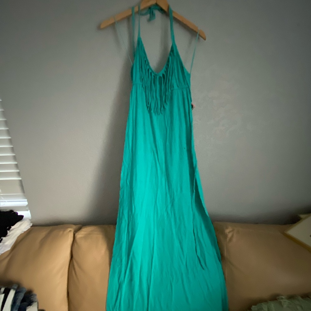 Fringe Maxi Dress